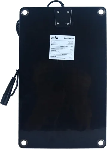 Vista 7 de Panel solar semi flexible de 5W