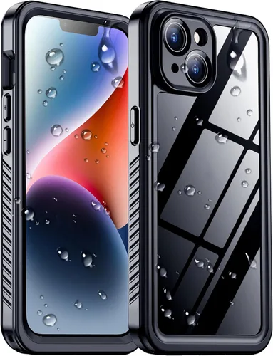 Vista 19 de Funda impermeable para iPhone 12, impermeable, antideslizante, a prueba de golpes, para iPhone 12, color negro