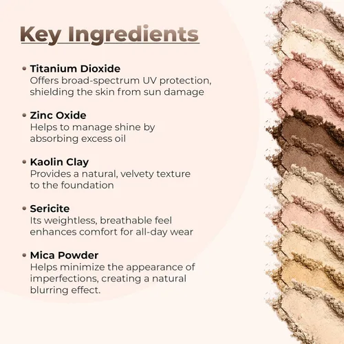 Vista 3 de Sweet Face Minerals - Recambio de polvo de base (BEIGE) (bolsa de 0.42 oz) por Sweet Face Minerals, polvo de maquillaje ligero y mineral suelto