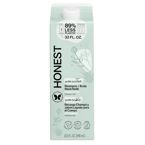 Vista 22 de Shampoo & jabón corporal Honest, Lavanda Dreamy súper calmante, 10 Onzas, THC:12174, Multicolor, 1, 1