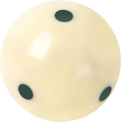 Vista 16 de GSE Billiard Training Cue Ball, AAA-Grade PRO Cup Standard Pool Cue Ball 2 puntos negros