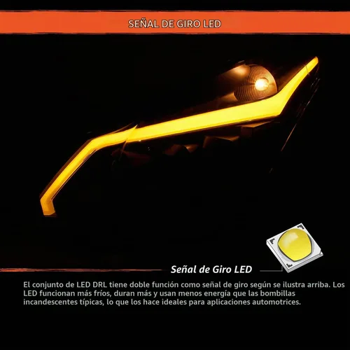 Vista 4 de AKKON - Para faros delanteros de tres proyectores Infiniti G37/G25/Q40 Sedan 2010-2013