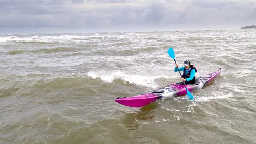 Vista 3 de Wilderness Systems Tempest 165 Premiuim Touring/Sea Kayak Azul brisa