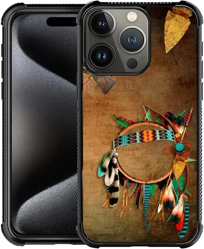 Vista 97 de CARLOCA Funda compatible con iPhone 15, increíble patrón de luz espacial nebulosa para niñas y niños, ultra protección, a prueba de golpes