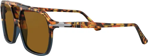 Vista 3 de Persol PO3223S - Gafas de sol cuadradas MadreterraVerde Polarizado