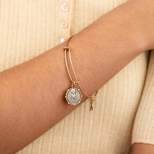 Vista 4 de Alex and Ani Pulsera de ángel de la guarda IV, Sin gemas.