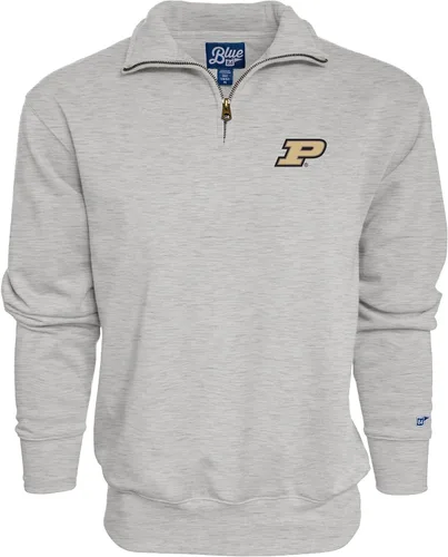 Vista 30 de Blue 84 Sudadera con cremallera de un cuarto para hombre de la NCAA