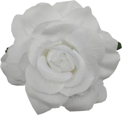 Vista 3 de La Homein Sanrich 4 unidspaquete de flores de pelo rosa de tela clips mexicanos pelo flores horquilla broche tocados