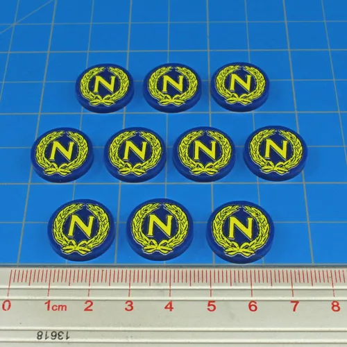 Vista 6 de LITKO Ficha Napoleónica Miniaturas Históricas Wargame Game Pieces Paquete de 10 (francés)