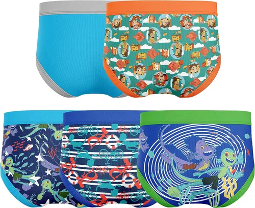 Vista 2 de Disney Paquete múltiple de ropa interior Luca para niños