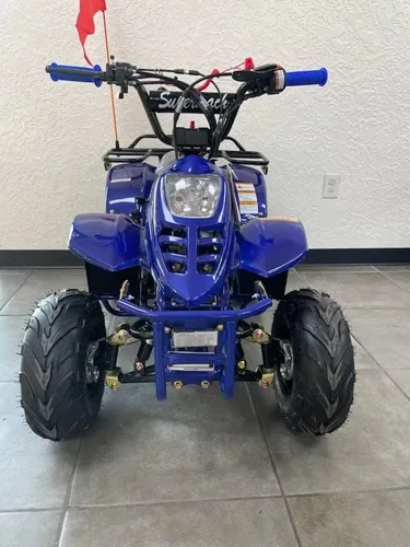 Vista 3 de Taotao Cuatrimoto BoulderB1 para niños, 110cc, Azul