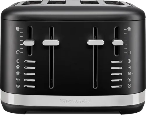 Vista 2 de Tostadora KitchenAid de 4 rebanadas, KMT4109BM, Negro Mate