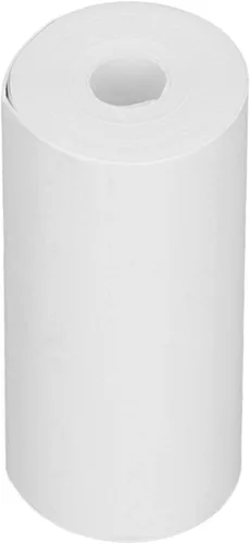 Vista 9 de Rollos de papel térmico, 2.24 x 0.98 pulgadas, blanco, paquete de 10, para impresoras pequeñas