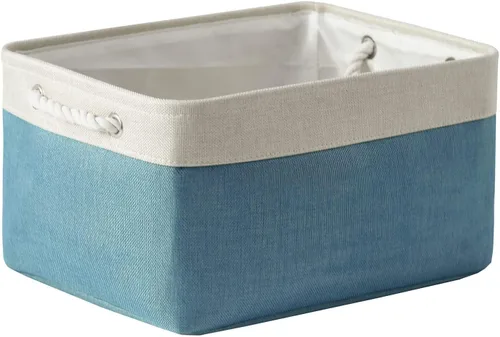 Vista 72 de TheWarmHome Contenedores de almacenamiento para estantes, tamaño mediano, 3 unidades, 13.8 pulgadas de largo x 9.8 pulgadas de ancho x 6.7 pulgadas