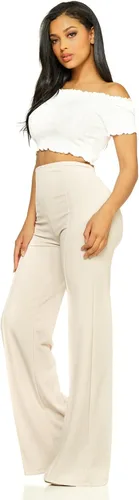 Vista 3 de Cemi Ceri - Pantalones de vestir de cintura alta para mujer