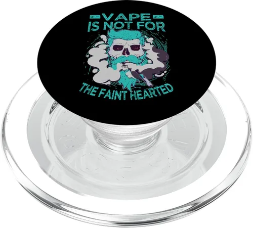 Vista 7 de Vape Is Not For The Faint Hearted - Funny Vaping Jokes PopSockets Adhesive PopGrip