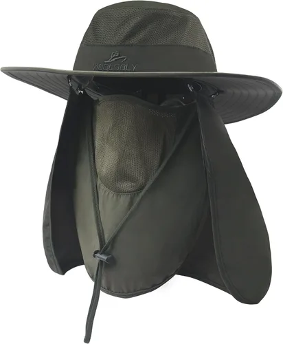 Vista 14 de Fishing Hat,Sun Cap with UPF 50+ Sun Protection and Neck Flap,for Man and Women