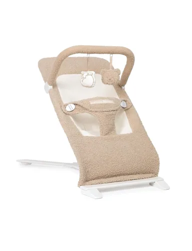 Vista 14 de Mecedora portátil Baby Delight Alpine Deluxe Para bebés 0 – 6 meses Paño color carbón