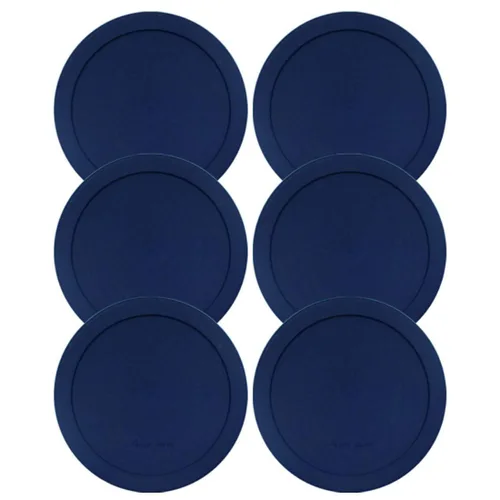 Vista 7 de Wood Grip - Tapas de repuesto compatibles con recipientes de vidrio Pyrex - Tapas duraderas a prueba de fugas - Se adapta a cuencos redondos