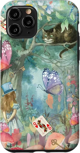 Vista 29 de iPhone 16 Wonderland - Funda de Alicia en el país de las maravillas