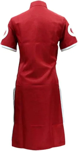 Vista 3 de King Ma Ropa de cosplay Haruno Naruto Sakura para mujer