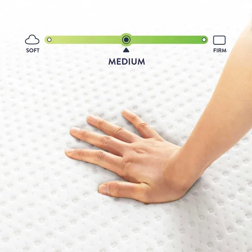 Vista 6 de Best Price Colchón de Espuma Viscoelástica de Té Verde para Niños y Adultos, Firmeza Media, Tamaño Completo de 5 Pulgadas, Bed-in-A-Box