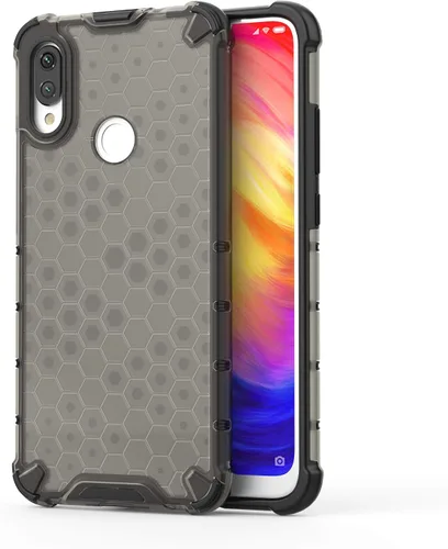 Vista 57 de Pzwoxukhov Funda compatible con Redmi A1, compatible con Redmi A2 Honeycomb Anti-caída Absorción de Golpes Negro