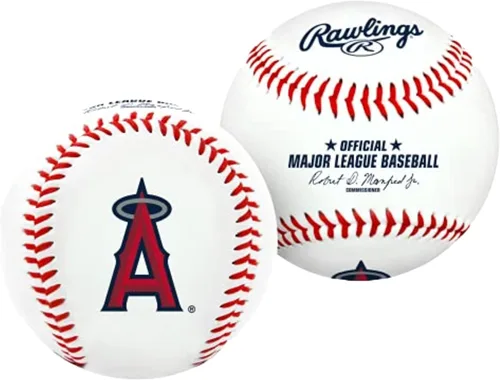 Vista 20 de Rawlings Béisbol oficial de la MLB 2026 con logo del equipo Todos los 30 equipos de la MLB disponibles