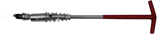 Vista 2 de Llave de bujía de 5/8 pulgadas (16 mm), mango largo extendido, llave universal de enchufe de bujía con mango en T, removedor e instalador de enchufe