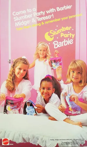 Vista 2 de Fiesta de pijamas Barbie