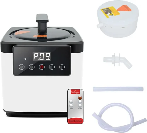 Vista 9 de Smartmak Tienda de Sauna de Vapor Portátil, Sala de Spa Plegable de Cuerpo Completo para Una Persona para Terapia de Desintoxicación Sin Vaporizador