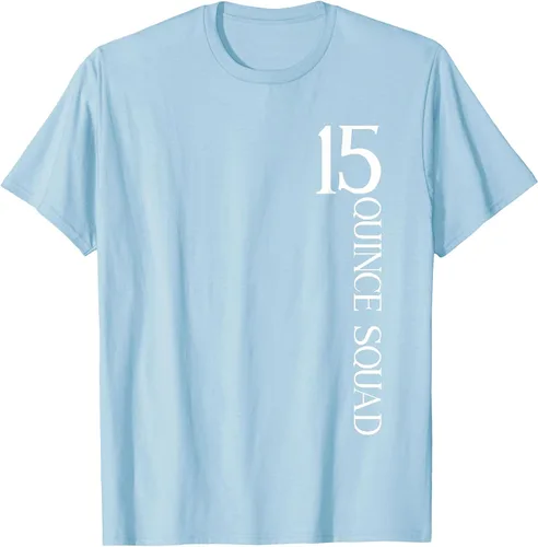 Vista 78 de Quince Squad Quinceanera 15th Birthday - Camiseta de quinceañera para niñas Asphalt Grey