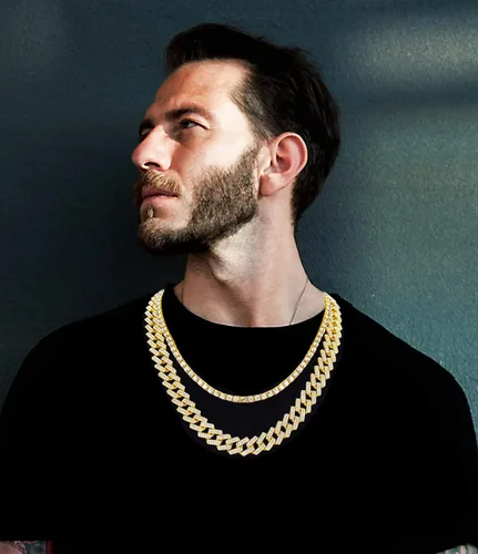 Vista 2 de HH BLING EMPIRE - Cadena de tenis con diamantes de imitación para hombres y mujeres, cadenas de tenis y eslabones cubanos de 18 a 30pulgadas