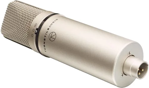 Vista 3 de Turnstile Audio Concourse Series TAC1100 Micrófono de condensador cardioide multipatrón, diafragma grande para grabación vocal, podcasting