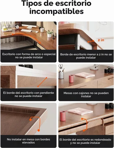 Vista 6 de NODOCA Almacenamiento de Laptop para Escritorio, Soporte Vertical de Laptop para Escritorio, Soporte Vertical de MacBook, con Soporte