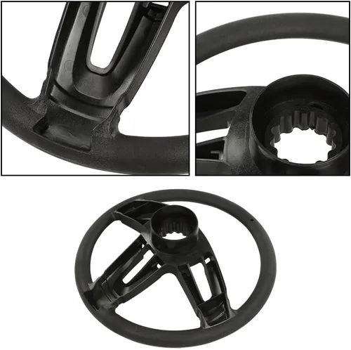 Vista 8 de PIT66 Volante de dirección para cortacésped Compatible con Husqvarna Craftsman 532424543 414803X428