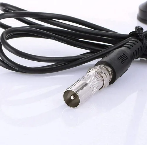 Vista 7 de DVB-T Televisión DTA-180 Antena de TV portátil interior/exterior con soporte 1080P para señales VHF/UHF
