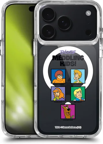 Vista 202 de Head Case Designs Funda con licencia oficial de Scooby-Doo Capture Character Art a prueba de golpes [protección de grado militar] compatible
