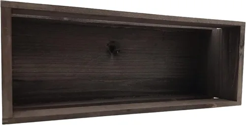 Vista 6 de Juego de 3 cajas de madera para manualidades Anidadas, cajones de madera para decorar, cajas de madera para manualidades, cajón de madera