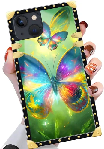 Vista 33 de Funda compatible con iPhone X/Xs, TPU suave de lujo y parte trasera de policarbonato duro para niñas y mujeres, funda protectora a prueba de golpes