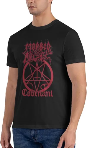 Vista 4 de PEYDEN Morbid Angel T Shirt Men Summer Fashion Breathable Cotton Round Neckline Shirt Sports Fitness Short Sleeve Tees