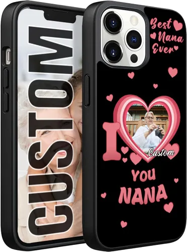 Vista 8 de Funda personalizada con diseño de girasol para iPhone 17/16/15/14/13/12/11 Pro Max para S26/S26/S25/S24/S23/S22/S21 FE/Plus/A17/A16/A15/A14/A54/Moto