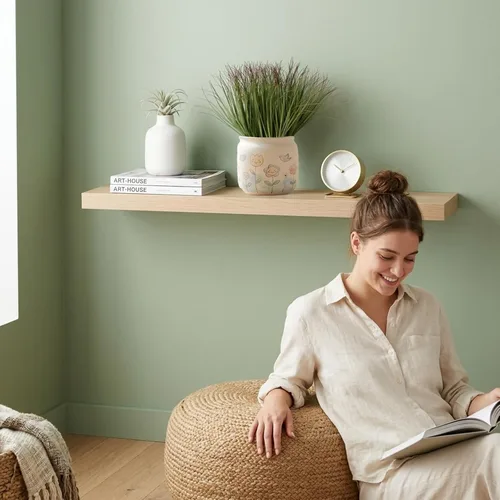 Vista 5 de FOIMAS 24 plantas de césped artificial, 9.84 pulgadas, arbustos sintéticos, tallos verdes de trigo, plantas falsas para decoración del hogar