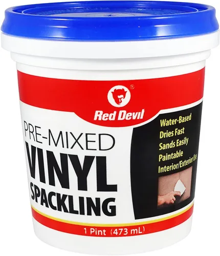 Vista 6 de Red Devil 0531 Spackling de vinilo premezclado, 1 galón