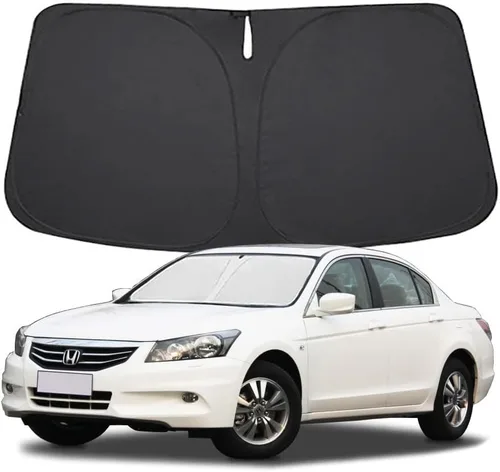 Vista 34 de Parasol para parabrisas BMW Serie 3 2006-2011 Accesorios Plegable Parasol para ventana delantera BMW Serie 3 Accesorios Parasol 240T Poliéster