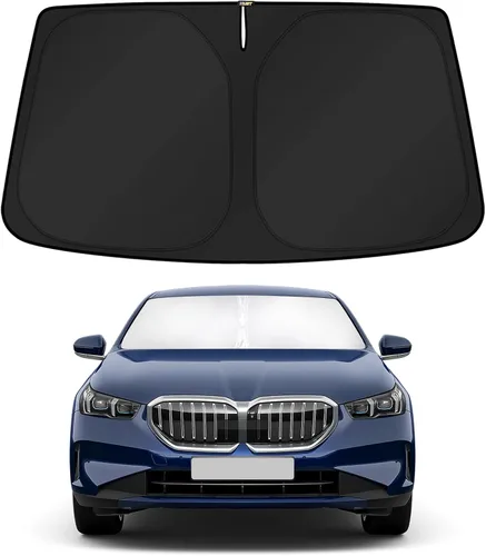 Vista 216 de KUST Parasol para parabrisas para BMW X1 F48 2016, 2017, 2018, 2019, 2020, 2021, 2022, accesorios de ajuste personalizado, parasol plegable