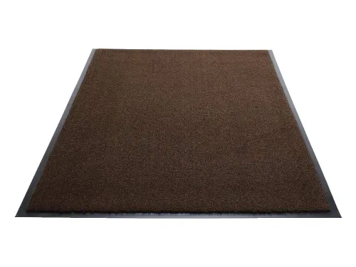 Vista 64 de Guardian Platinum Series Tapete Limpiador de Piso Interior, Goma con Alfombra de Nailon, 4'x17', Marrón