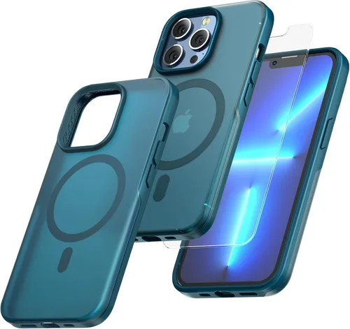 Vista 12 de TAURI Funda para iPhone 17, antiamarilleamiento con protector de pantalla, protección de grado militar, a prueba de golpes, delgada para iPhone 17