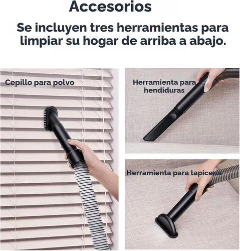 Vista 8 de Eureka PowerSpeed Aspiradora Vertical Ligera para Alfombras y Pisos Duros, Potente Aspiradora Vertical sin Bolsa para el Hogar con Mascotas Azul
