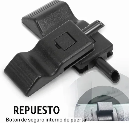 Vista 6 de RDBS 2 unidades, color negro, para puerta delantera o trasera, para ventana de automóvil, compatible con Chevrolet GMC Silverado Sierra 2007-2013